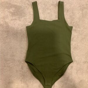 Old Navy Olive Green Bodysuit